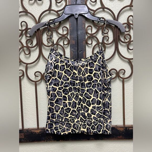 Nicole Miller leopard 2piece crop top & skirt set - Picture 4 of 6